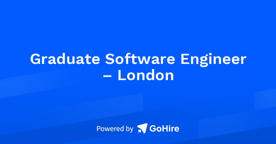 Graduate Software Engineer – London at Perspectv Recruiment | Jobs at ...
