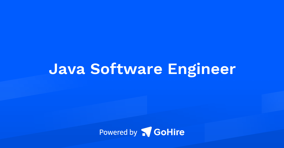 Java Software Engineer at bondex | Jobs at bondex