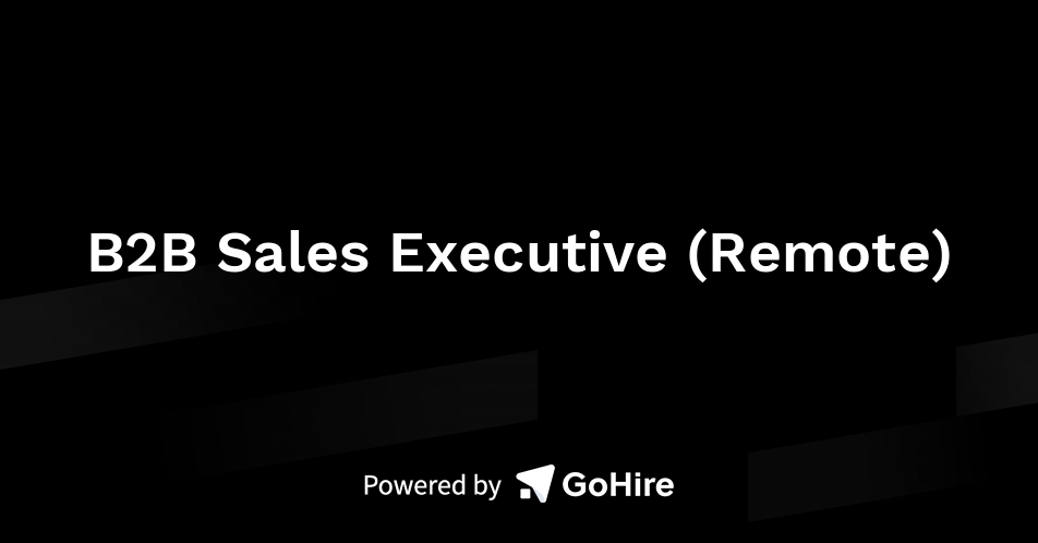 B2B Sales Executive (Remote) at Shootday | Jobs at Shootday