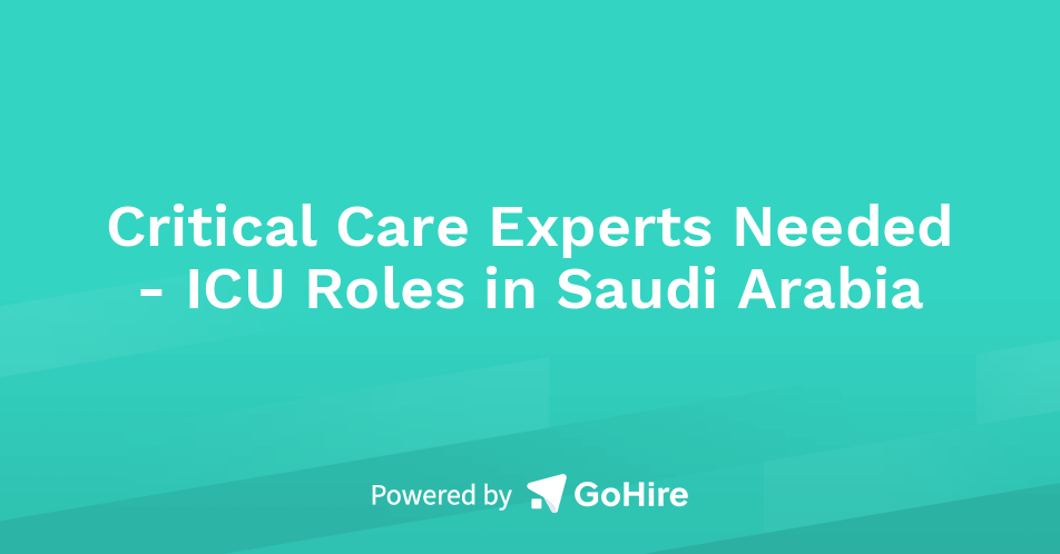 Getting A Job In A Critical Care Nursing Industry photo