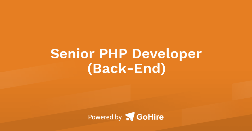 Senior PHP Developer (Back-End) at VoucherCart | Jobs at VoucherCart
