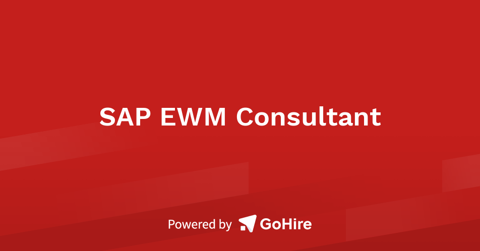 SAP EWM Consultant at Compunet Connections | Jobs at Compunet Connections
