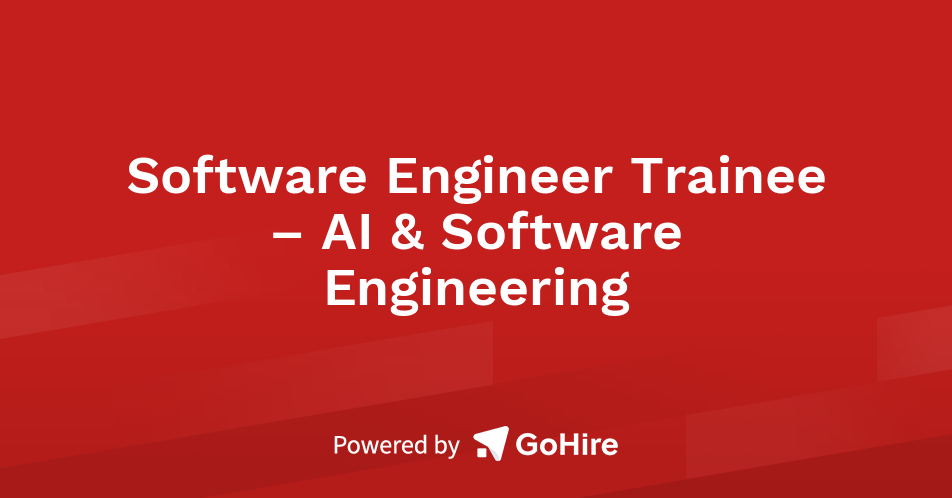 Software Engineer Trainee – AI & Software Engineering at Compunet ...
