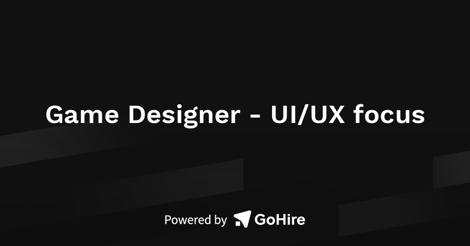 Game Designer - UI/UX focus at Snapshot Games | Jobs at Snapshot Games