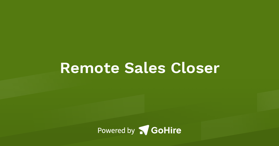 Remote Sales Closer at Comfort Click | Jobs at Comfort Click