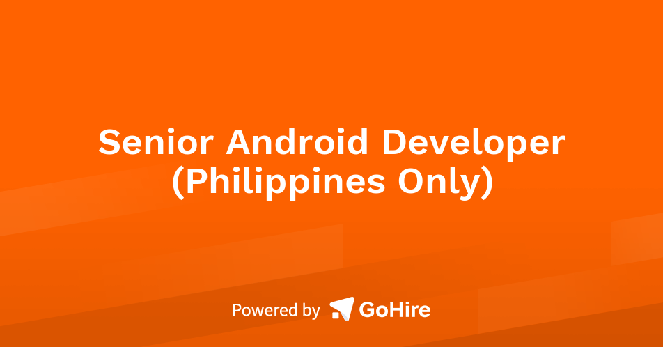 Senior Android Developer (Philippines Only) at Skyline Dynamics | Jobs ...