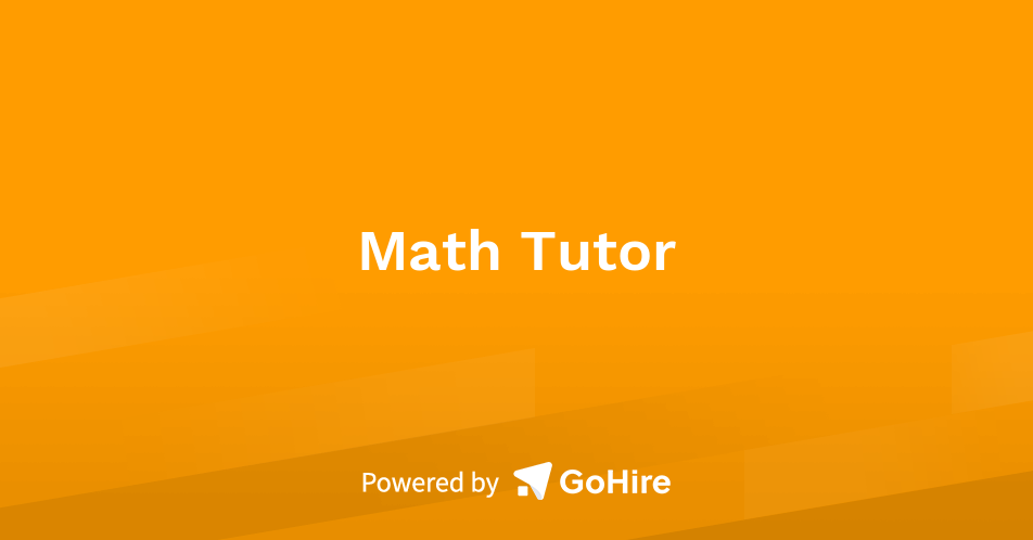 Math Tutor at Cudy Pte. Ltd. | Jobs at Cudy Pte. Ltd.