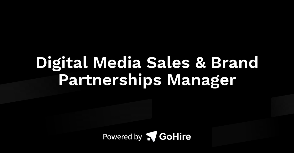 Digital Media Sales Brand Partnerships Manager At Dexerto Jobs At