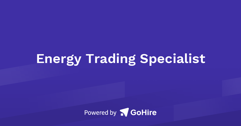 job energy trading