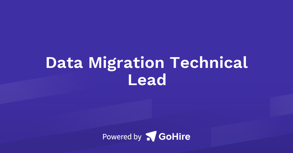 Data Migration Technical Lead at N Consulting Ltd | Jobs at N ...