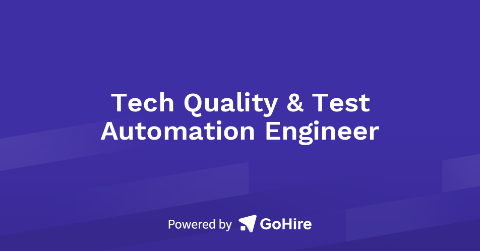 Tech Quality & Test Automation Engineer at N Consulting Ltd | Jobs at N ...