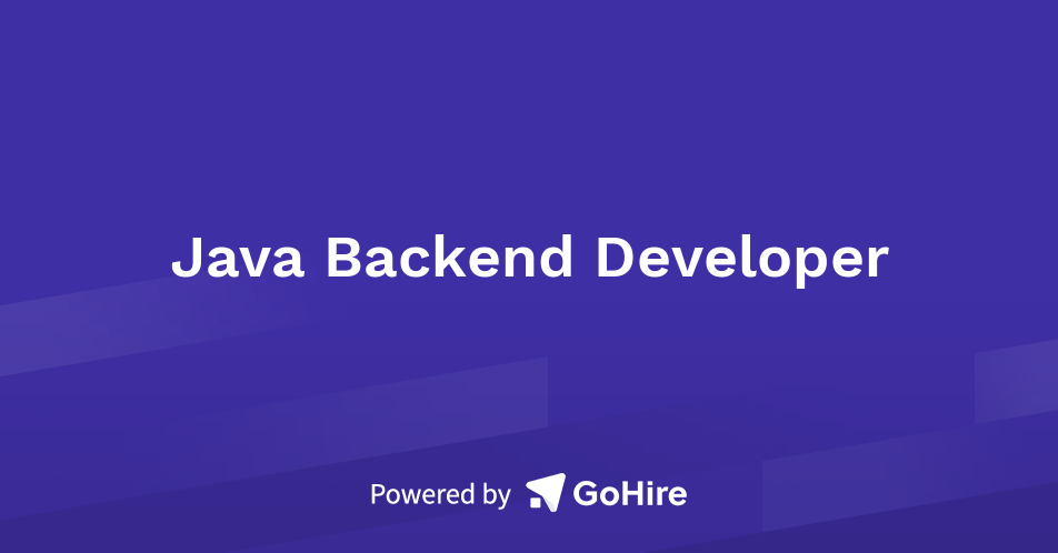 Java Backend Developer at N Consulting Ltd | Jobs at N Consulting Ltd