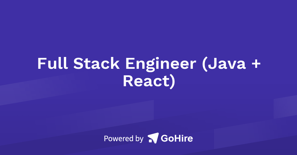 Full Stack Engineer (Java + React) at N Consulting Ltd | Jobs at N ...